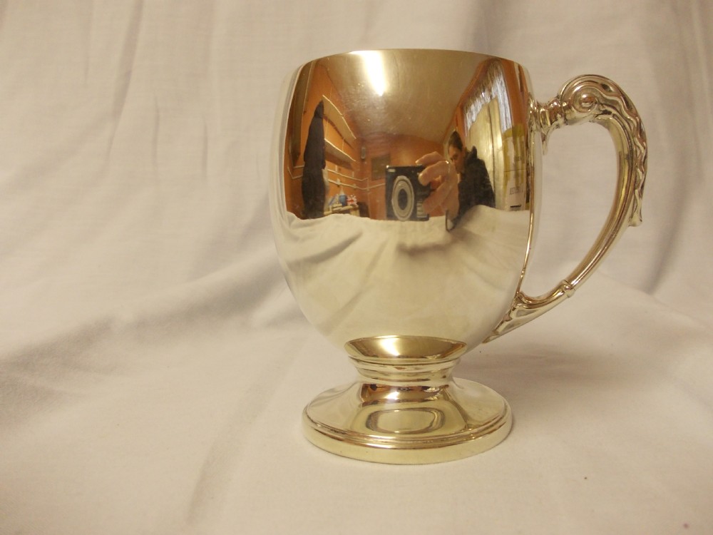 silver christening mugmappin and webb