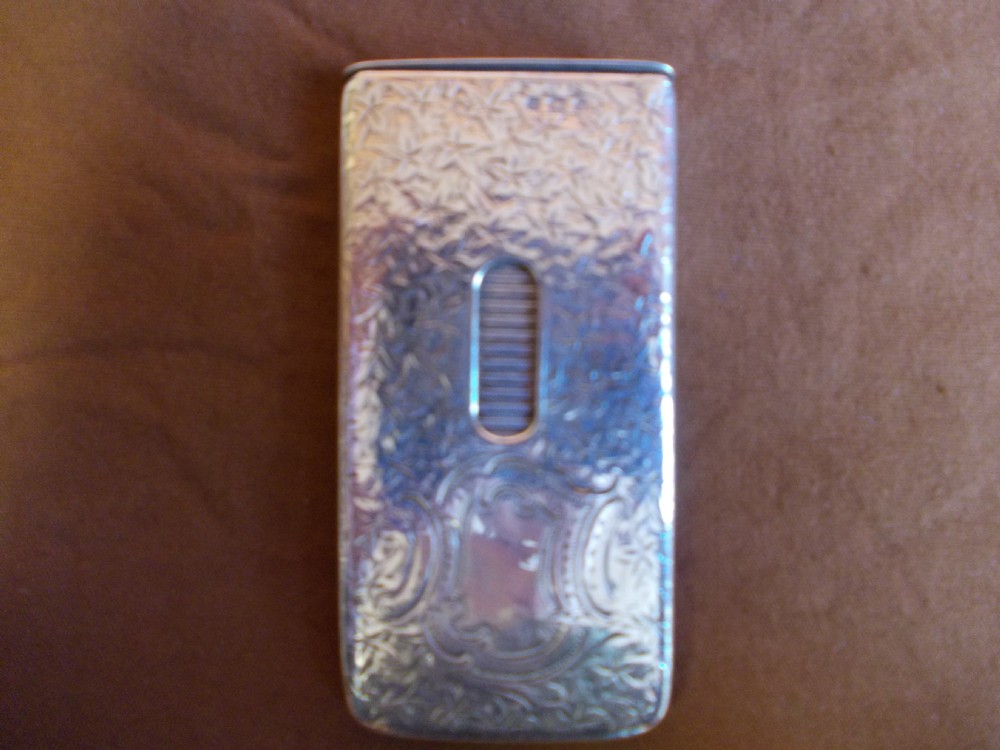 silver card case