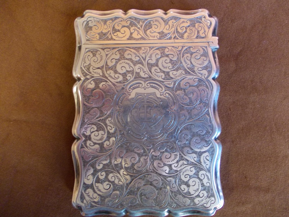 silver card case